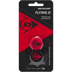 Dunlop Flying D Dampener – Racket Comfort (Black & Red)