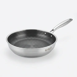 Uken Stainless Steel Honeycomb Non-Stick Frying Pan