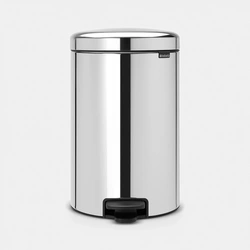 Brabantia Newicon Pedal Bin 20L – Brilliant Steel