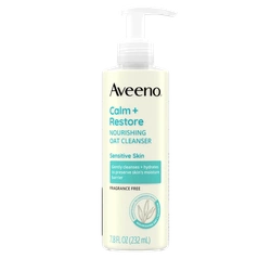 Aveeno Calm & Restore Nourishing oat Cleanser for Sensitive Skin – 200ml