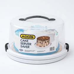 Addis Cake Server Saver – White