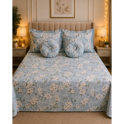 My Sleep Cove Sphere – Powder Blue Floral (8.9ft x 7.5ft)