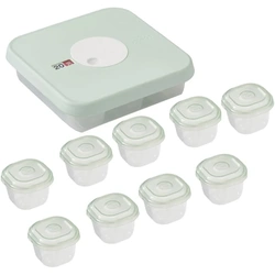 Joseph Joseph Dial Storage 10pc Baby Food Container Set – Stage 1