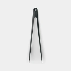 Brabantia Tasty+ Kitchen Tongs Plus Tweezers – Granite Grey