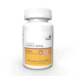 VitaThrive Vitamin c 500mg Chewable Tablets – 90's