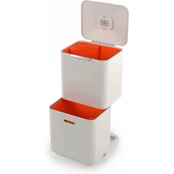 Joseph Joseph Totem Max 60L Waste & Recycling Bin – Stone – 30061