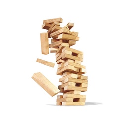 Merchant Ambassador Deluxe Wood Tumblin’ Tower in Gift Box
