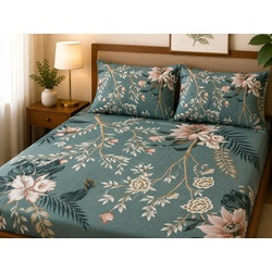 My Sleep Cove Caspian – Teal Floral Bouquet