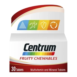 Centrum Chewable Fruity Tablets – 30's