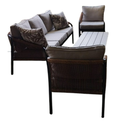 Antarc Call Garden Furniture Table – Anthracite – Weather Resistant
