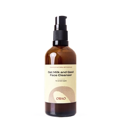 O'bao Skincare  Oat Milk & Qasil Face Cleanser
