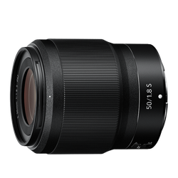 Nikon NIKKOR Z Mount Standard Prime Lens - 50 mm f/1.8 S