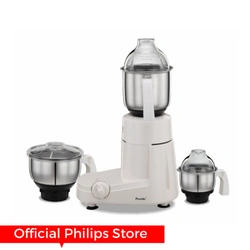 Philips Preethi Eco Twin Mixer Grinder – 500W