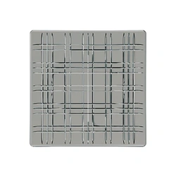 Natchmann Square Smoked Plate – 21 cm – 2-Piece Set – 101450 RE
