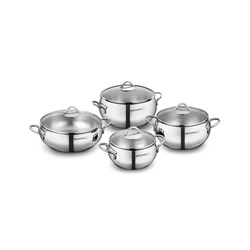 Korkmaz Tombik Cookware Set – 8-Piece