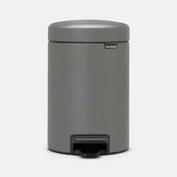 Brabantia Newicon Pedal Bin 3L – Mineral Concrete Grey