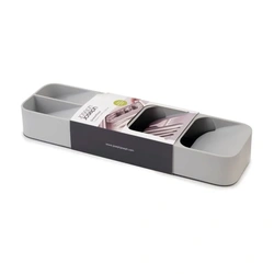 Joseph Joseph DrawerStore Compact Cutlery Organiser – Grey – 85119