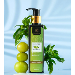 Aurasense Amla & Basil Sulphate-Free Hair Shampoo