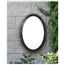 Fumagalli Maddi Oval Wall & Ceiling  Bulkhead Lamp - E27 LED Compatible (Made in Italy)