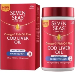 Seven Seas cod Liver oil High Strength 200mg Capsules
