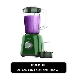 Clikon 2-in-1 Blender – 500W – CK2681-01