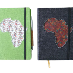 My Prints A5 Notebook African Collection Hard Cover - Assorted Colours