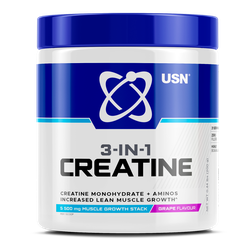 USN 3-in-1 Creatine Monohydrate & Aminos - 200 g