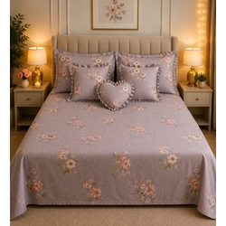 My Sleep Cove Heart – Lavender Floral (7.5ft x 8.2ft)