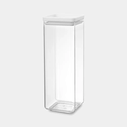 Brabantia Tasty+ Square Canister 2.5L – Light Grey
