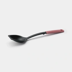 Brabantia Tasty+ Serving Spoon Plus Scraper – Grape Red