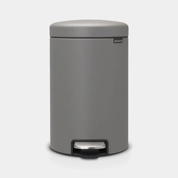 Brabantia Newicon Pedal Bin 12L – Mineral Concrete Grey