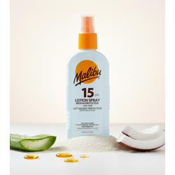 Malibu Sun Lotion Spray SPF 15