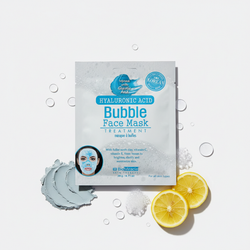BioMiracle Hyaluronic Acid Bubble Face Mask Treatment Infused With Glycolic Acid