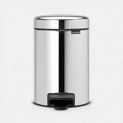 Brabantia Newicon Pedal Bin 3L – Brilliant Steel