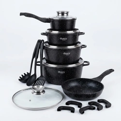 Uken UCW-22DC Granite Cookware Set