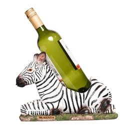 Blue Coral Wine Holder - Zebra