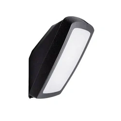 Fumagalli Germana Rectangular Floodlight - 2 x GX53 LED Compatible - Black (Made in Italy)