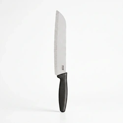 Kohe Santoku Knife – 9 Inch – Black – KHO0035