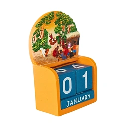 Blue Coral Desk Calendar – Maasai Village