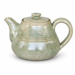 Ceramiqa Pottery Rustic Teapot – Speckled Savannah – 4-Cup