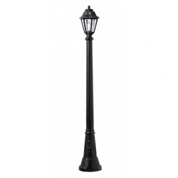 Fumagalli Anna Artu Classic Design Street Lamp – 1 x E27 LED Compatible – Black