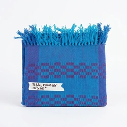 Weave-it Woven Table Runner – 10x66 In – Blue & Purple