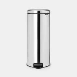 Brabantia Newicon Pedal Bin 30L – Brilliant Steel
