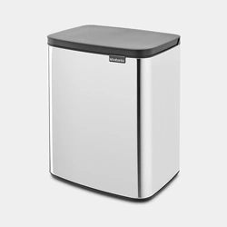 Brabantia Bo Waste Bin 12LTR – Brilliant Steel