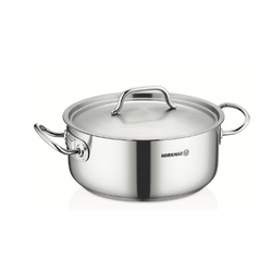 Korkmaz A2742 Proline Gastro Low Casserole 36x17 (Satin) - 17 Ltr