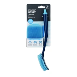 Joseph Joseph CleanTech Washing-Up Brush and Scrubber Set 85159 – Blue
