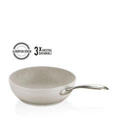 Korkmaz A1267 Granita Alu.Wok 28Cm x 8.5Cm