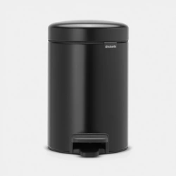 Brabantia Newicon Pedal Bin 3L – Matt Black