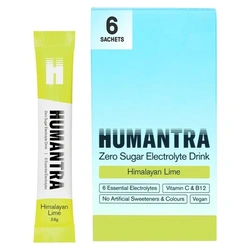 Humantra Zero Sugar Electrolyte Drink Mix – Himalayan Lime – 6 Sachets