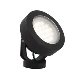 Fumagalli Tommy LED Wall, Ceiling & Inground Floodlight - GX53 LED Compatible - Black (Made in Italy)
